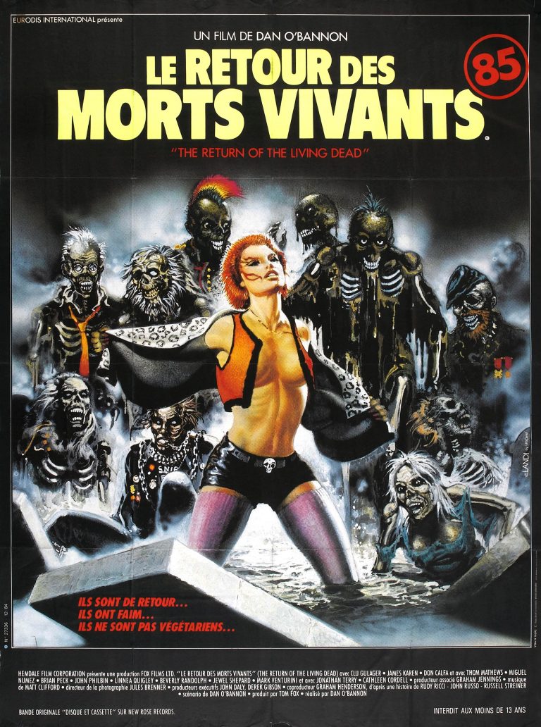 Test Blu Ray Le Retour Des Morts Vivants R Alis Par Dan Obannon Homepopcorn Fr