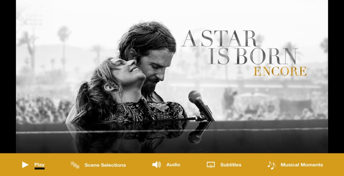Test Blu-ray / A Star is born – Encore, réalisé par Bradley Cooper